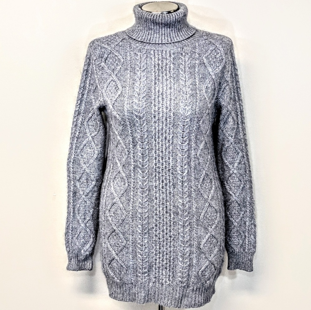 Issac Mizrahi Alpaca Blend Cozy Fisherman Sweater